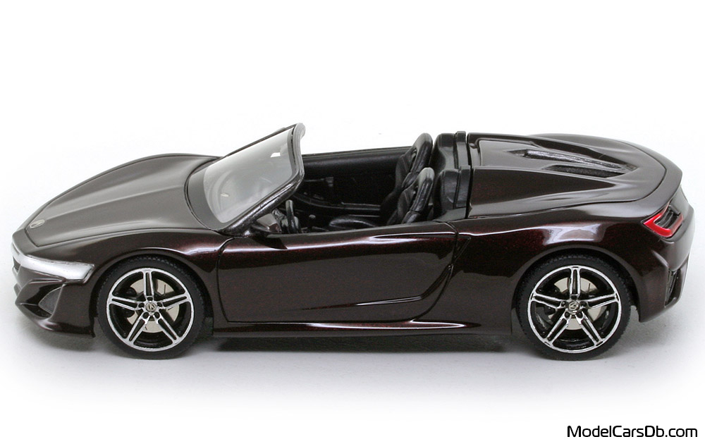 2012 - Acura NSX Roadster Concept TSM-Model 1/43 (Кафяв) Страна