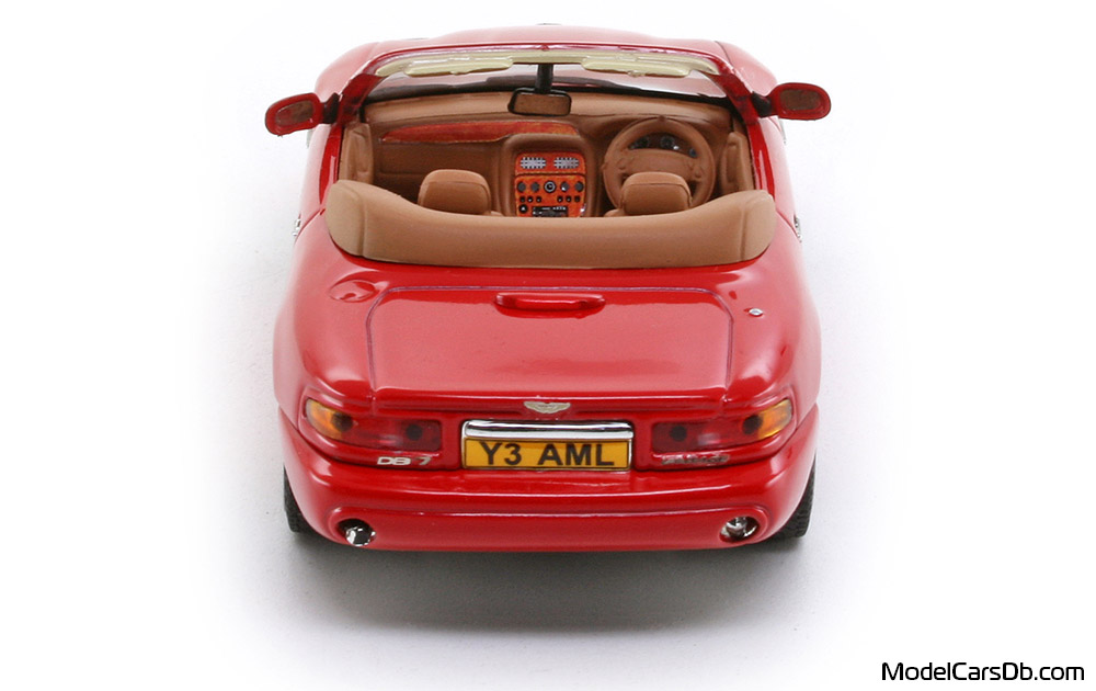 1993 - Aston Martin DB7 Vantage Volante Vitesse 1/43 (Зелен) Задница