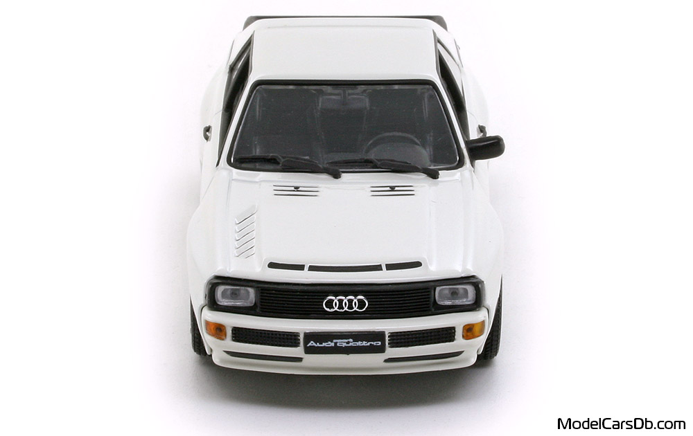 1984 - Audi Sport Quattro Minichamps 1/43 (Бял) Предница
