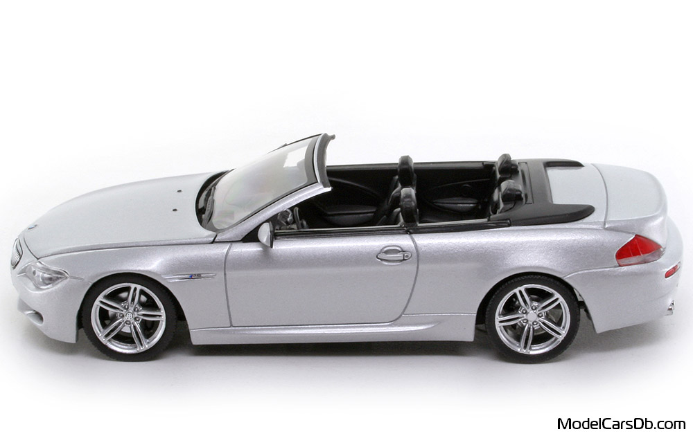 2006 - BMW M6 (E64) Minichamps 1/43 (Сребрист) Страна