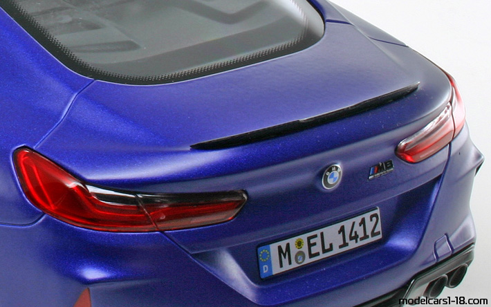 2020 - BMW M8 Competition (F91) Minichamps 1/18 (Червен) Багажник / Отварящи се фарове