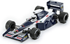 Brabham Yamaha BT60Y (Formula 1) 1991 Kyosho 1:43 - Детайли
