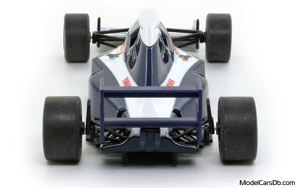 1991 - Brabham Yamaha BT60Y Kyosho 1/43 (Син / Бял) Задница