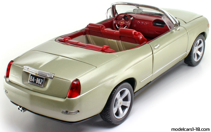 2002 - Chevrolet Bel Air Concept Motor Max 1/18 (Злаетн) Задна дясна страна