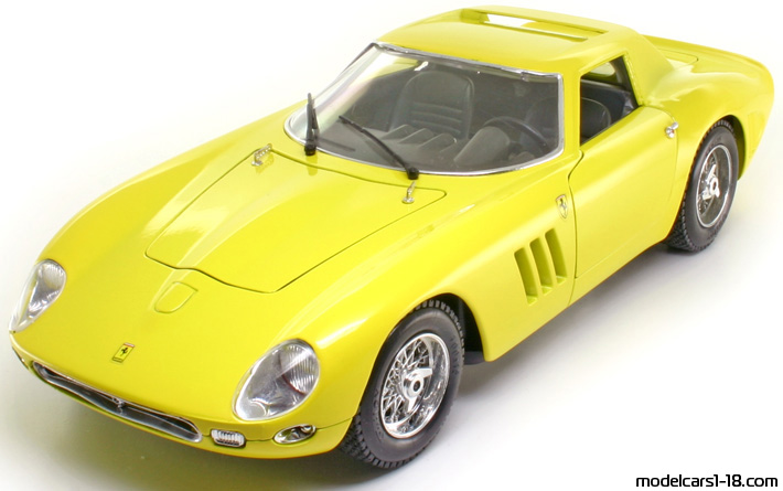 1964 - Ferrari 250 GTO Guiloy 1/18 (Кафяв) Предна лява страна