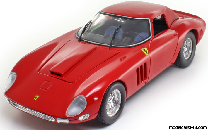 1964 - Ferrari 250 GTO Jouef Evolution 1/18 (Червен) Предна лява страна