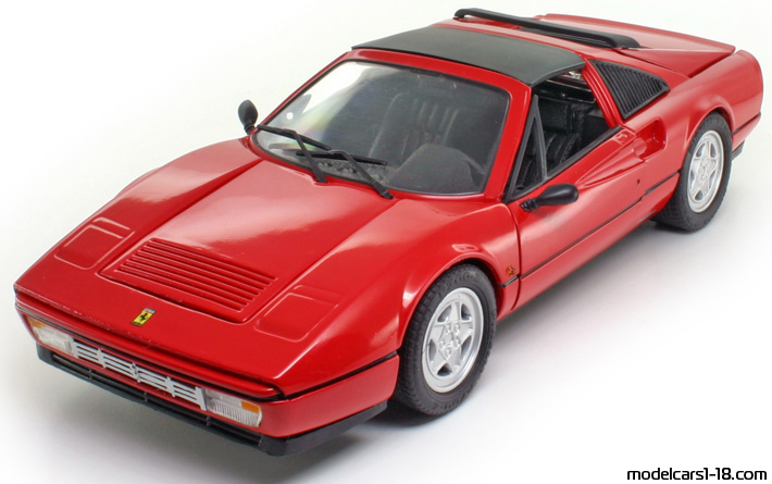 1985 - Ferrari 328 GTS Anson 1/18 (Red) Предна лява страна