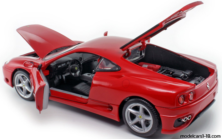 1999 - Ferrari 360 Modena Hot Wheels 1/18 (Червен) Отваряеми части