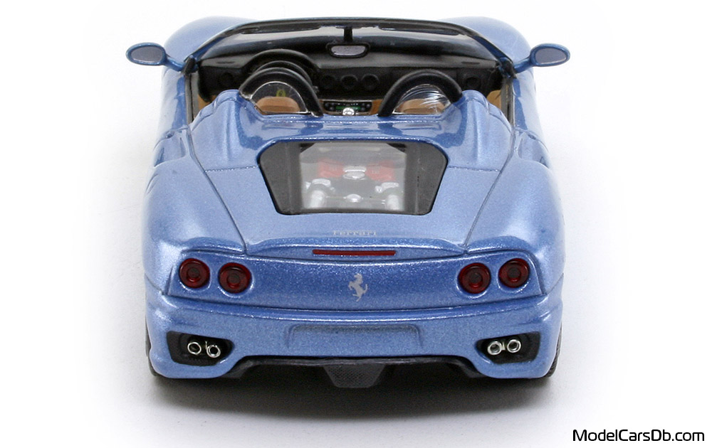 2000 - Ferrari 360 Spider Altaya 1/43 (Син) Задница