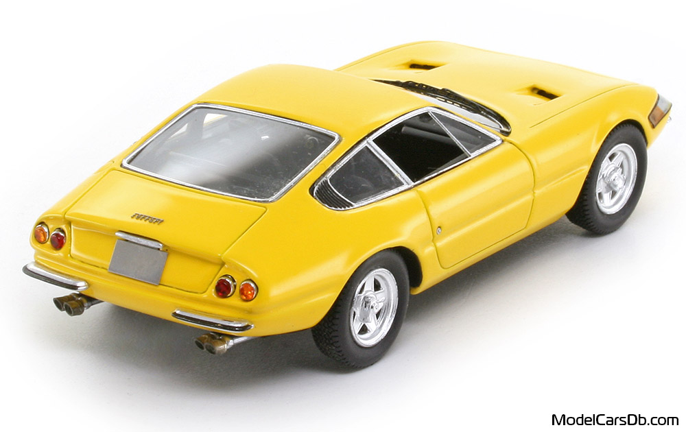 1969 - Ferrari 365 GTB/4 Daytona Red Line 1/43 (Жълт) Задна дясна страна