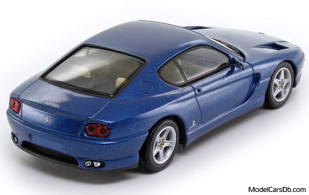 1992 - Ferrari 456 GT Minichamps 1/43 (Син) Задна дясна страна