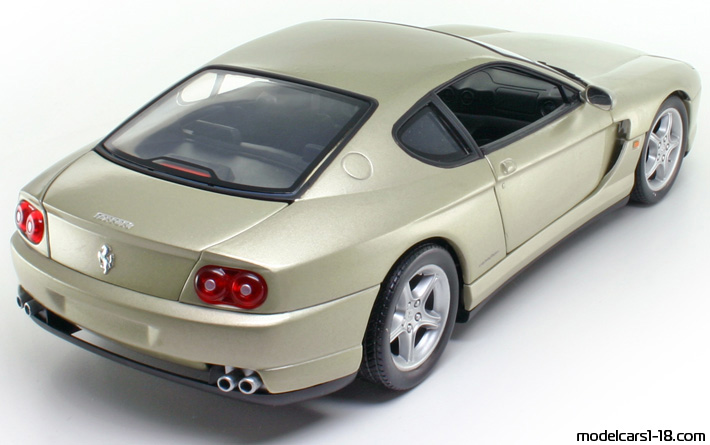 1998 - Ferrari 456M GT Hot Wheels 1/18 (Злаетн) Задна дясна страна