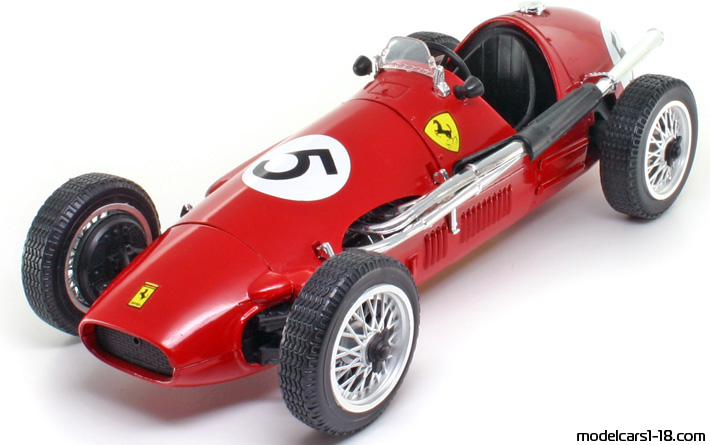 1952 - Ferrari 500 F2 Polistil 1/16 (Червен) Предна лява страна