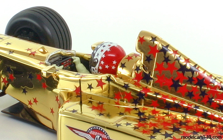 2000 - Ferrari F300 Event Car Minichamps 1/18 (Бял) Интериор арматурно табло