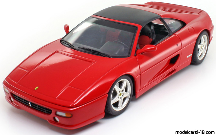 1994 - Ferrari F355 GTS UT 1/18 (Червен) Предна лява страна