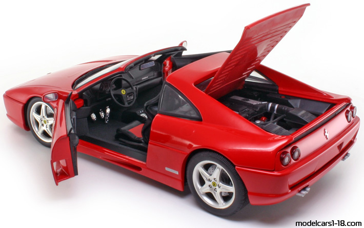 1994 - Ferrari F355 GTS UT 1/18 (Червен) Отваряеми части