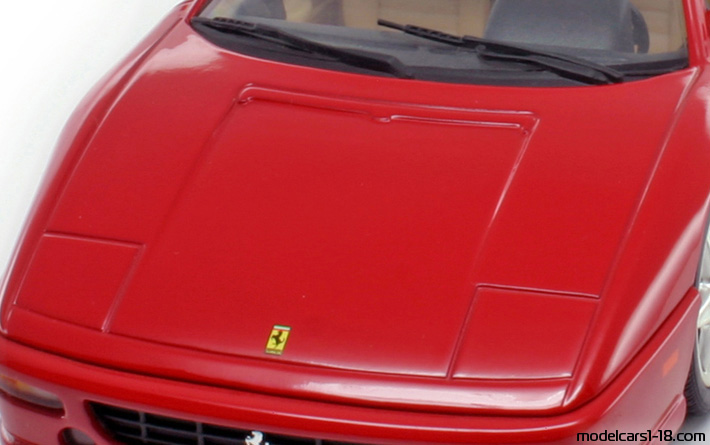 1995 - Ferrari F355 Spider Hot Wheels 1/18 (Червен) Багажник / Отварящи се фарове