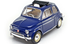 Fiat 500 L (градска кола) 1968 Bburago 1:16 - Детайли