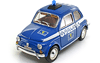 Fiat 500 Police (градска кола) 1968 Bburago 1:16 - Детайли