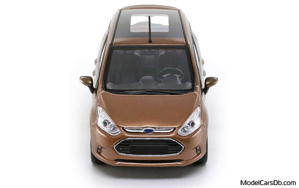 2012 - Ford B-Max Norev 1/43 (Кафяв) Предница
