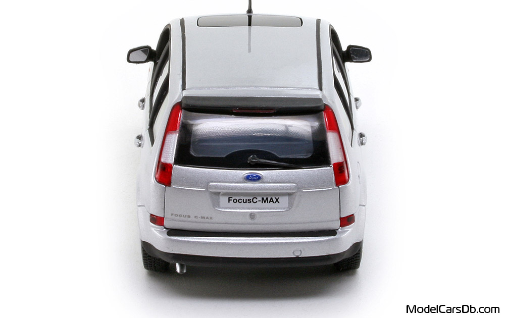 2003 - Ford C-Max Minichamps 1/43 (Сребрист) Задница