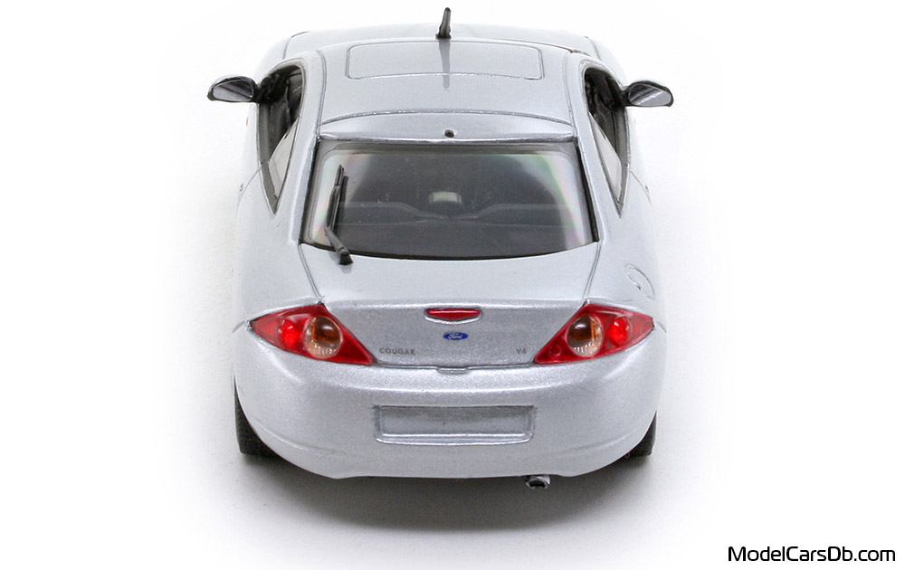1998 - Ford Cougar Minichamps 1/43 (Сребрист) Задница