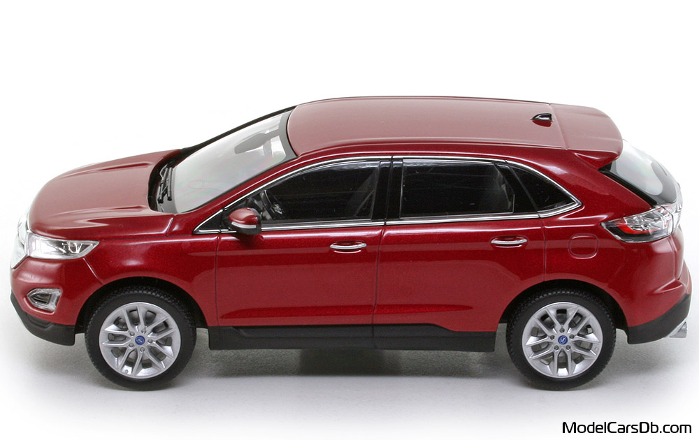 2017 - Ford Edge Norev 1/43 (Червен) Страна