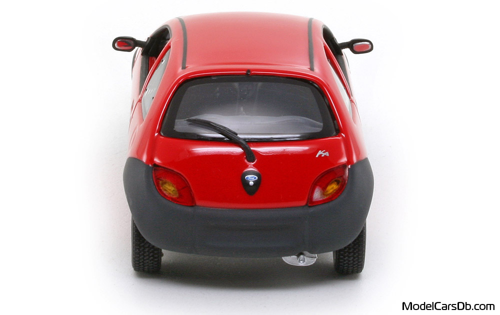 1996 - Ford Ka Minichamps 1/43 (Червен) Задница