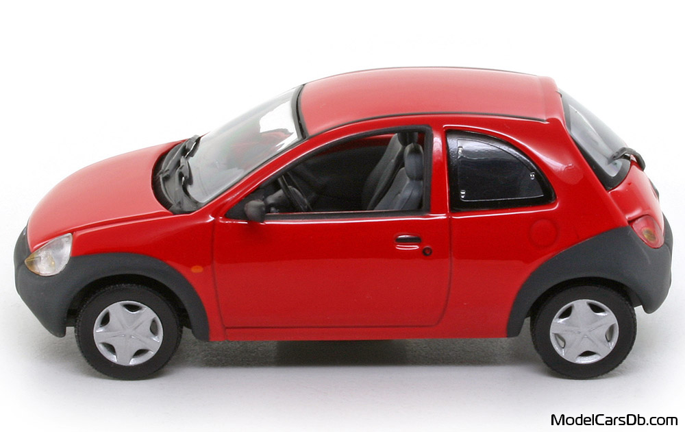 1996 - Ford Ka Minichamps 1/43 (Червен) Страна