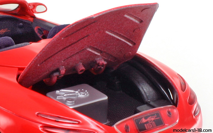 1993 - Ford Mustang Mach III Concept Maisto 1/18 (Червен) Багажник / Отварящи се фарове