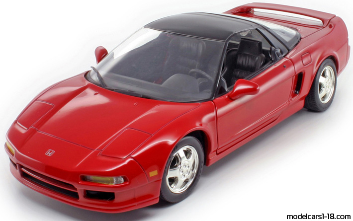 1990 - Honda NSX Revell 1/18 (Red / Черен) Предна лява страна