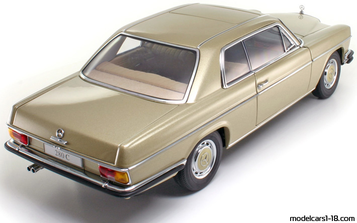 1971 - Mercedes 280 C (W114) AutoArt 1/18 (Злаетн) Задна дясна страна