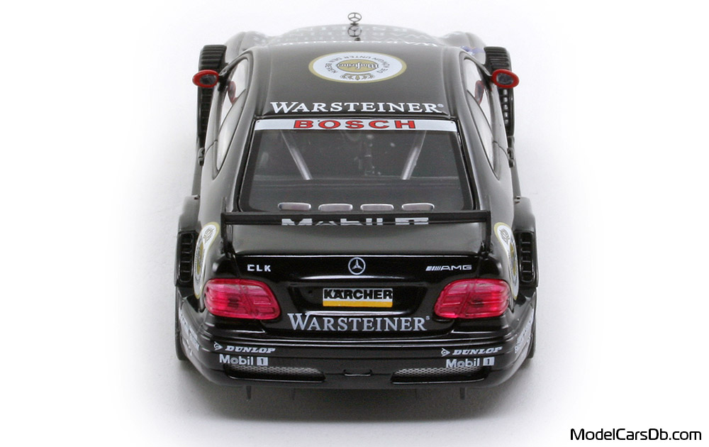 2000 - Mercedes CLK DTM (C208) AutoArt 1/43 (Black) Задница