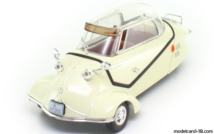 1955 - Messerschmitt KR200 Revell 1/18 (White) Предна лява страна