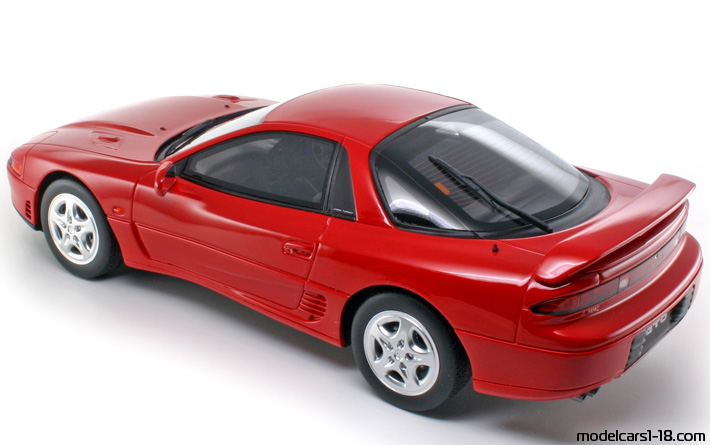 1990 - Mitsubishi 3000 GTO Otto Models 1/18 (Червен) Отваряеми части