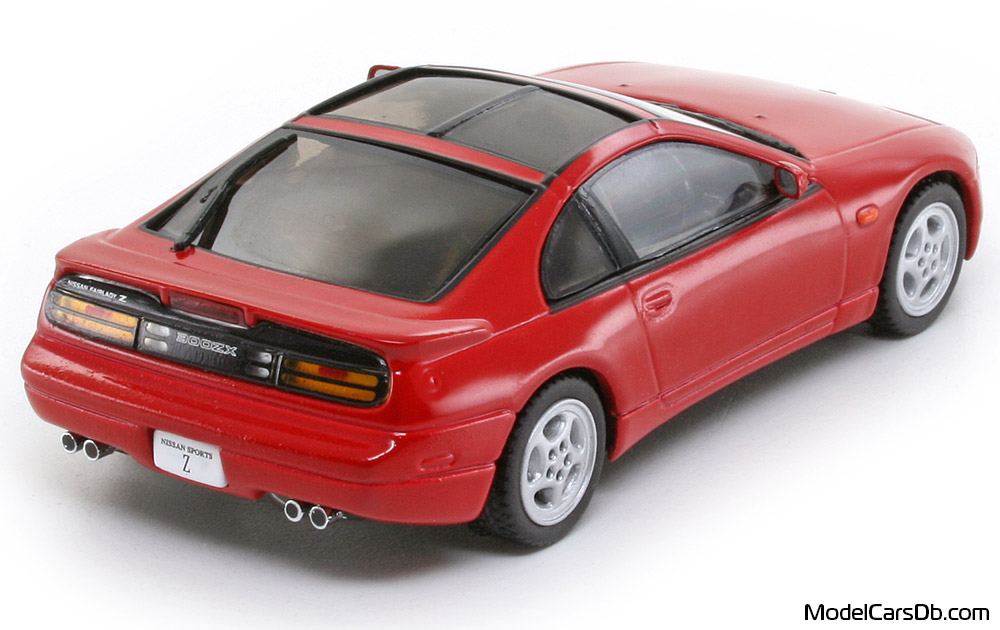 1989 - Nissan 300ZX Twin Turbo (Z32) Kyosho 1/43 (Червен) Задна дясна страна