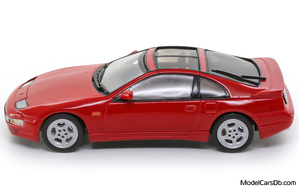 1989 - Nissan 300ZX Twin Turbo (Z32) Kyosho 1/43 (Червен) Страна