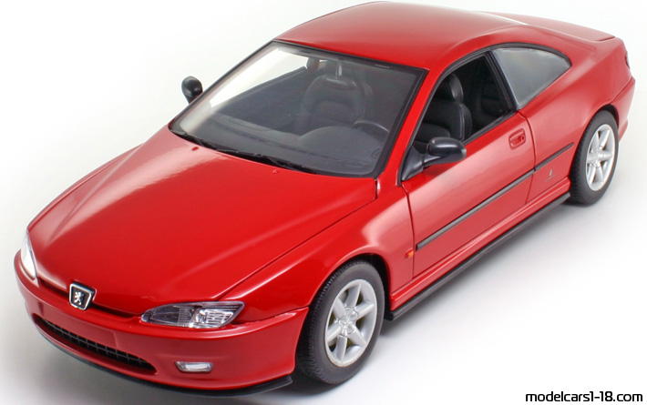 1995 - Peugeot 406 Gate 1/18 (Red) Предна лява страна