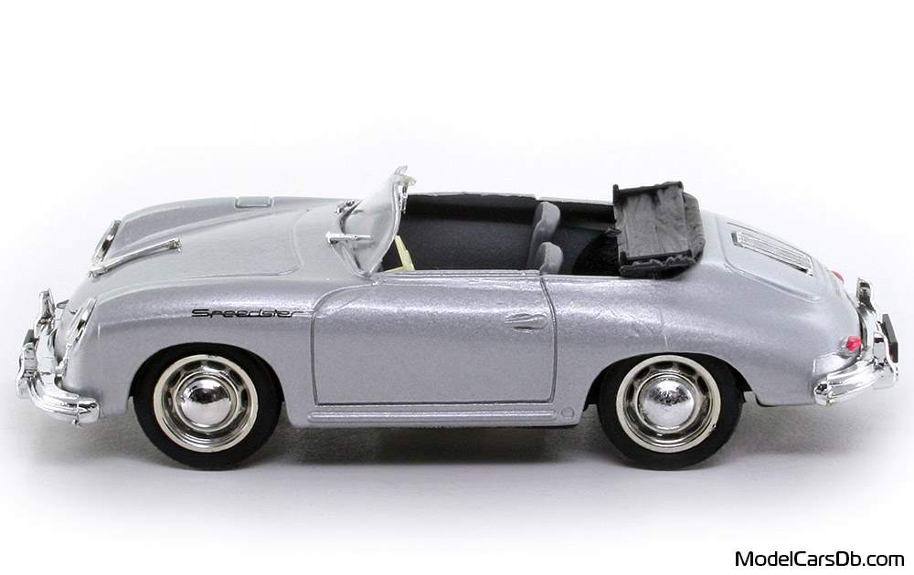 1952 - Porsche 356 Speedster Brumm 1/43 (Сребрист) Страна