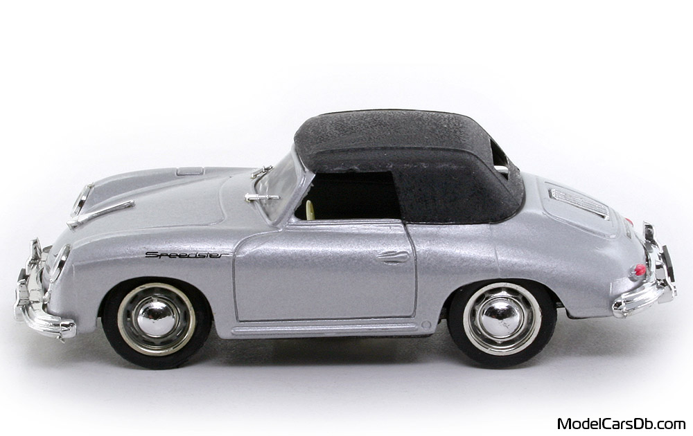 1952 - Porsche 356 Brumm 1/43 (Сребрист) Страна