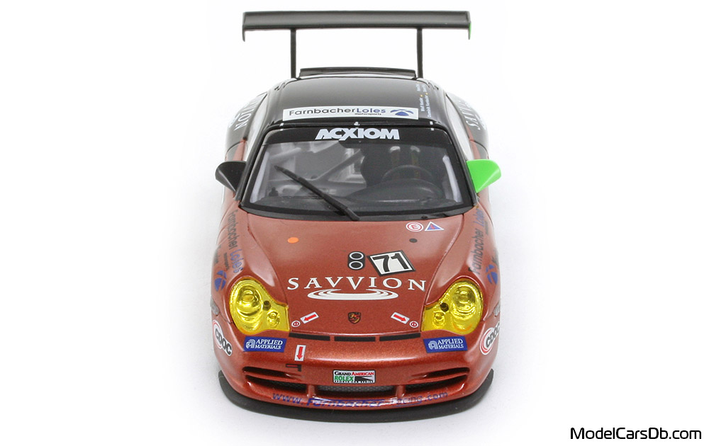 2005 - Porsche 911 GT3 Cup (996) Minichamps 1/43 (Кафяв / Черен) Предница
