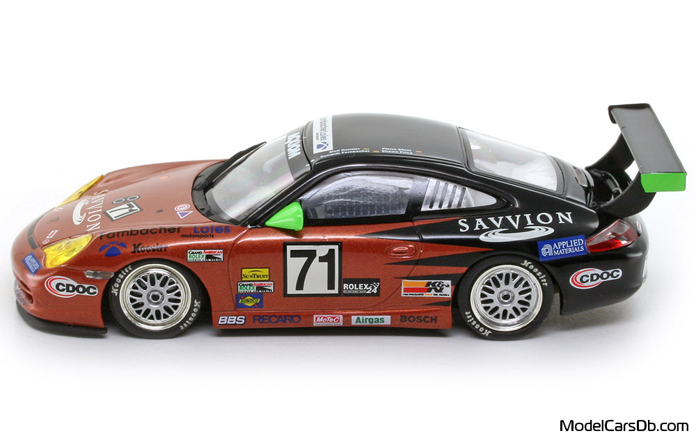 2005 - Porsche 911 GT3 Cup (996) Minichamps 1/43 (Кафяв / Черен) Страна