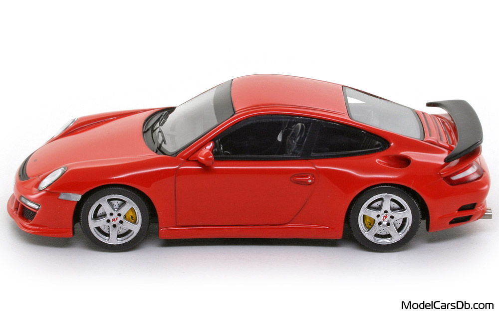 2005 - Porsche 911 Ruf RT 12 (997) Spark 1/43 (Червен) Страна