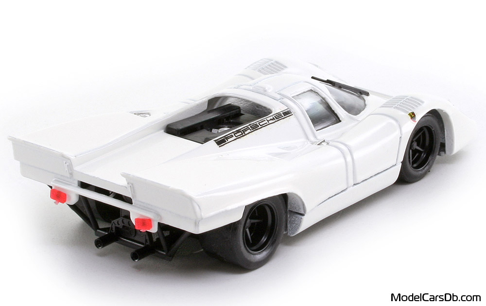 1970 - Porsche 917 Prototipo Brumm 1/43 (Бял) Задна дясна страна