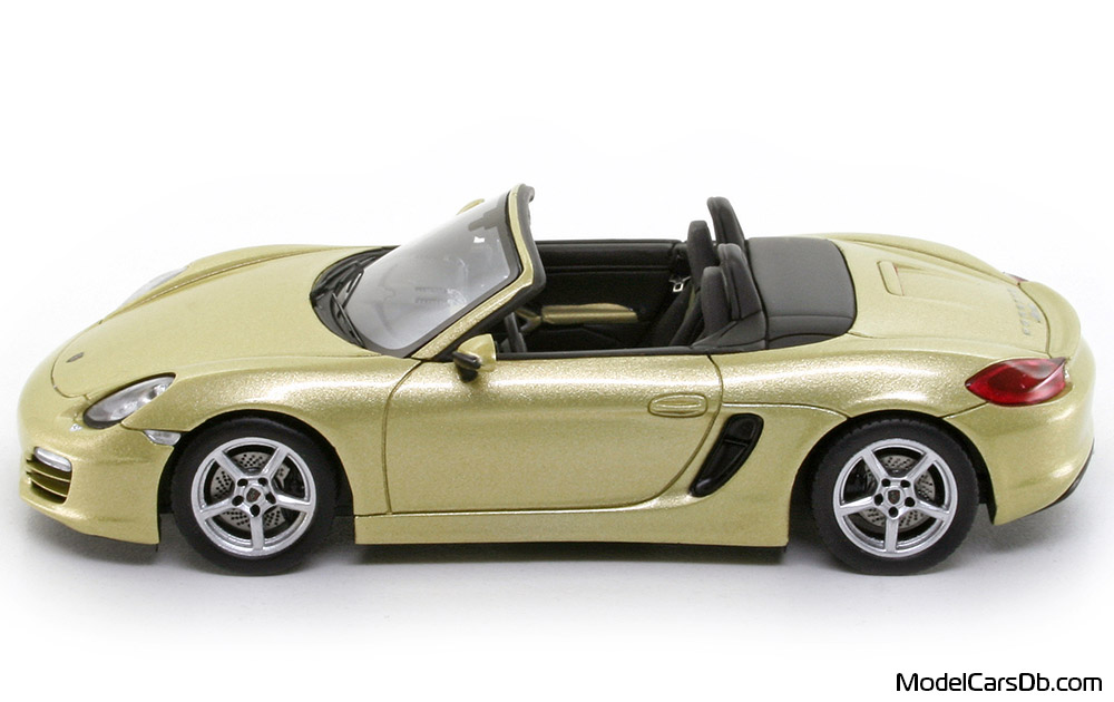 2012 - Porsche Boxster (981) Spark 1/43 (Жълт) Страна