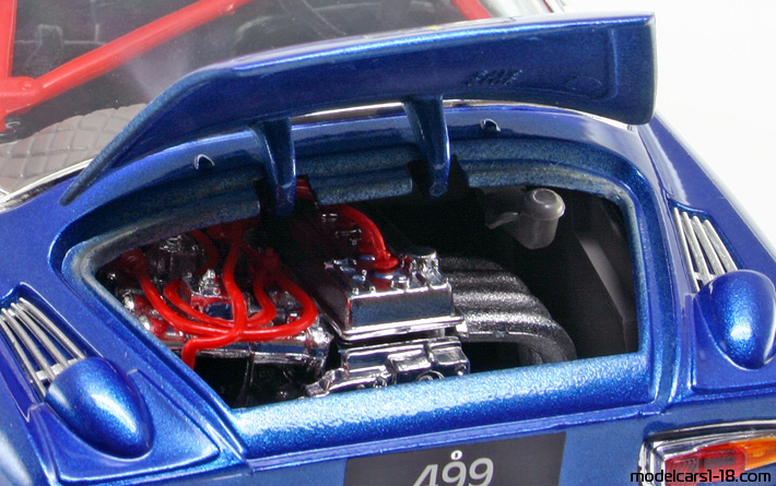 1971 - Renault Alpine A110 1600S Bburago 1/16 (Син) Двигател