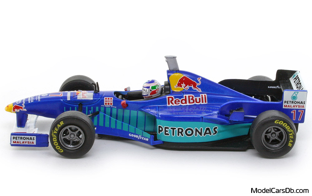 1997 - Sauber Petronas C16 Onyx 1/43 (Blue / Зелен) Страна