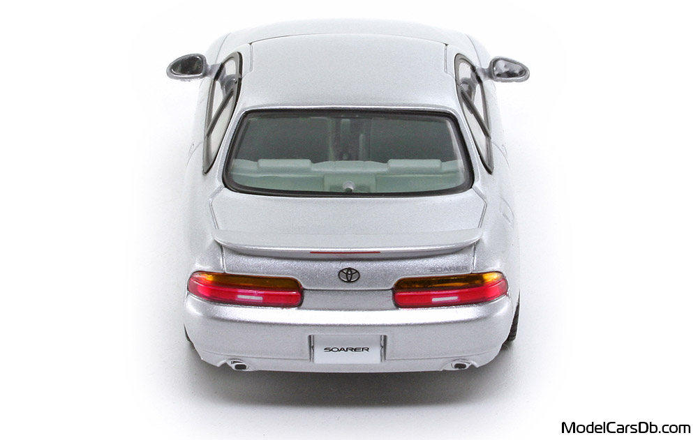1991 - Toyota Soarer (Z30) Kyosho 1/43 (Сребрист) Задница