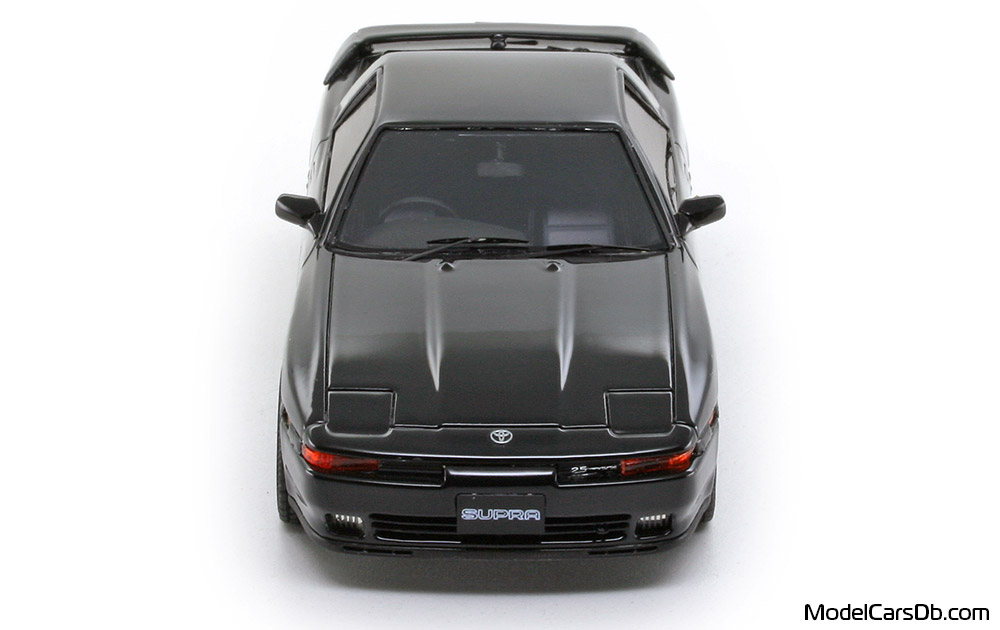 1990 - Toyota Supra 2.5 Twin Turbo R (A70) Mark43 1/43 (Черен) Предница
