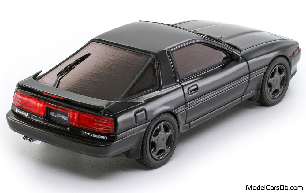 1990 - Toyota Supra 2.5 Twin Turbo R (A70) Mark43 1/43 (Черен) Задна дясна страна